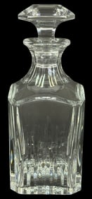 Baccarat French Clear Crystal Decanter w/ Stopper