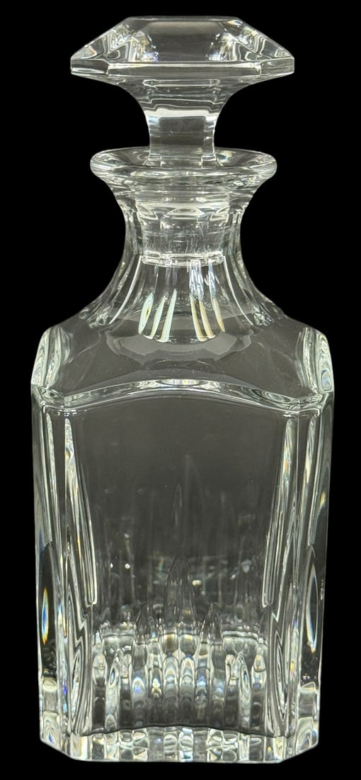 Baccarat French Clear Crystal Decanter w/ Stopper (1 of 5)