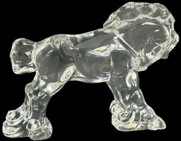 Steuben Clear Crystal Clydesdale Horse Figure