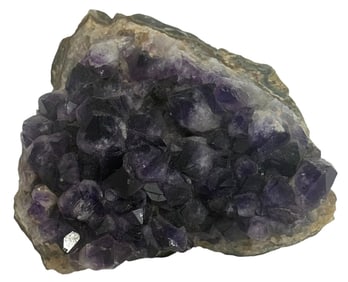 Natural Amethyst Geode Cluster Specimen