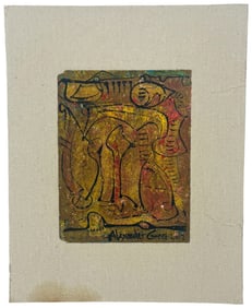 Alexander Gore Mixed Media Abstract Painting, 2012