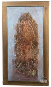 Luis Carias Abstract Mixed Media Painting / Canvas