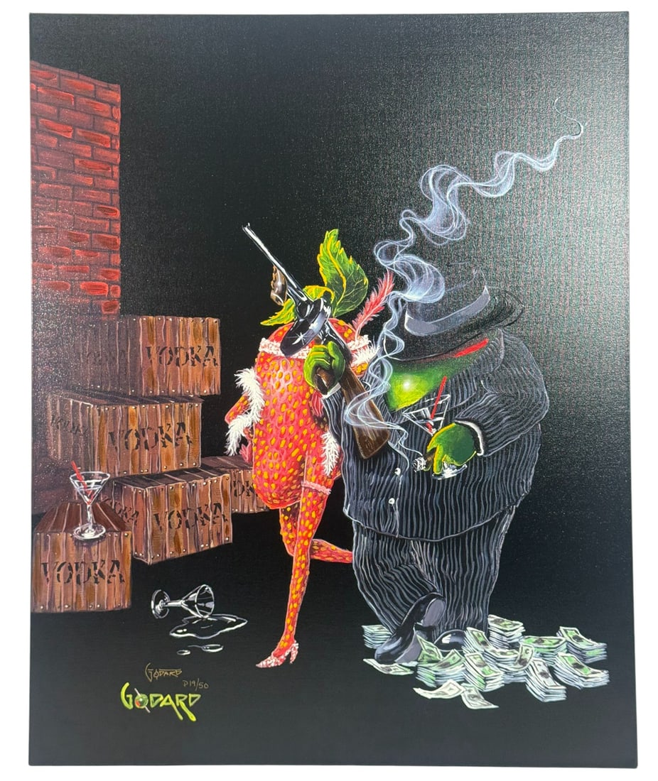 Michael Godard 'Ollie Capone' Giclee SIGNED (1 of 8)