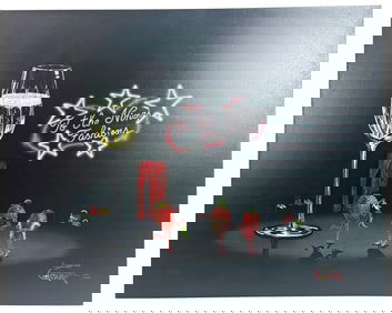 Michael Godard 'Champagne Shopper' Giclee SIGNED