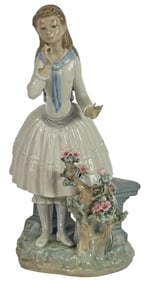 Lladro 'Exquisite Scent' Porcelain Figurine #1313