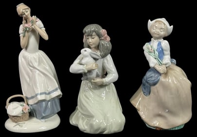 Spanish Porcelain Figurines by Casades & Cecilia