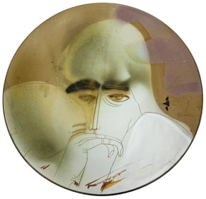 Susana Espinosa Pottery Wall Hanging Plate SIGNED