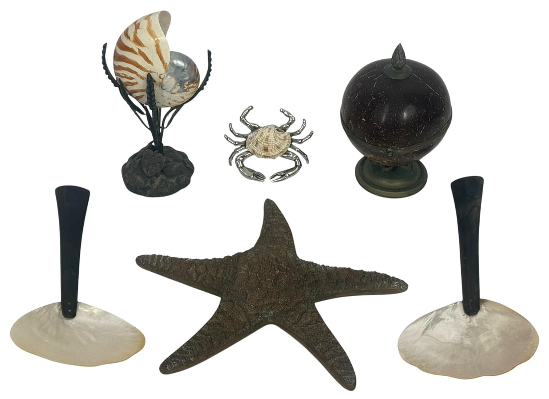 Miscellaneous Nautical-Themed Items 6pc LOT (1 of 10)