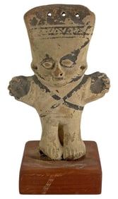 Chancay Cuchimilco Pre-Colombian Pottery Figure