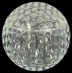 Mid-Century Modern Lucite Bubble Form Ice Bucket