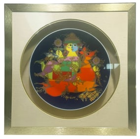 Bjorn Wiinblad Rosenthal Studio-Line Wall Plate