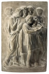 After Luca Della Robbia Cantoria Duomo Plaque
