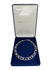 Camrose & Kross 925 Silver Faux Pearls Necklace