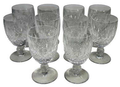 Waterford Colleen Crystal Liquor Glasses 10pc LOT