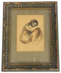 John Sutton Pen & Ink Drawing on Paper SIGNED