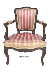 French Louis XV-Style Miniature Armchair