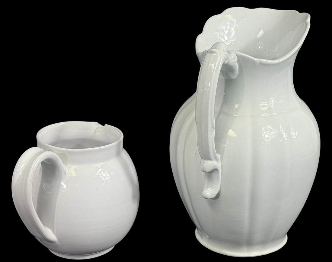 Alfred Meakin, Atelier de Segries Handled Pitchers - 3