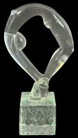 Renato Anatra 'The Dancer' Murano Glass Sculpture