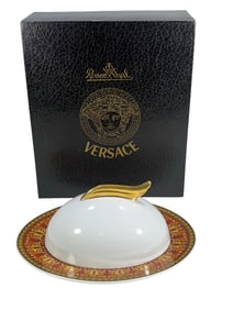 Rosenthal Versace Medusa Butter Boat Covered Dish