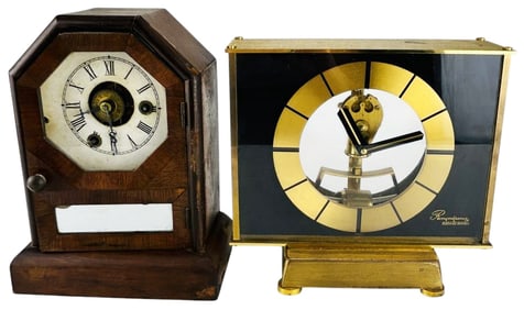Kundo #825 Electronic Table & Seth Thomas Clock 2p
