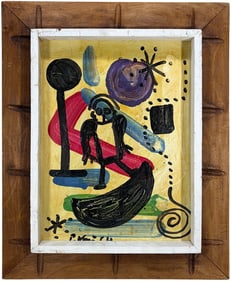 Peter Keil B.1942 German Oil Painting on Canvas