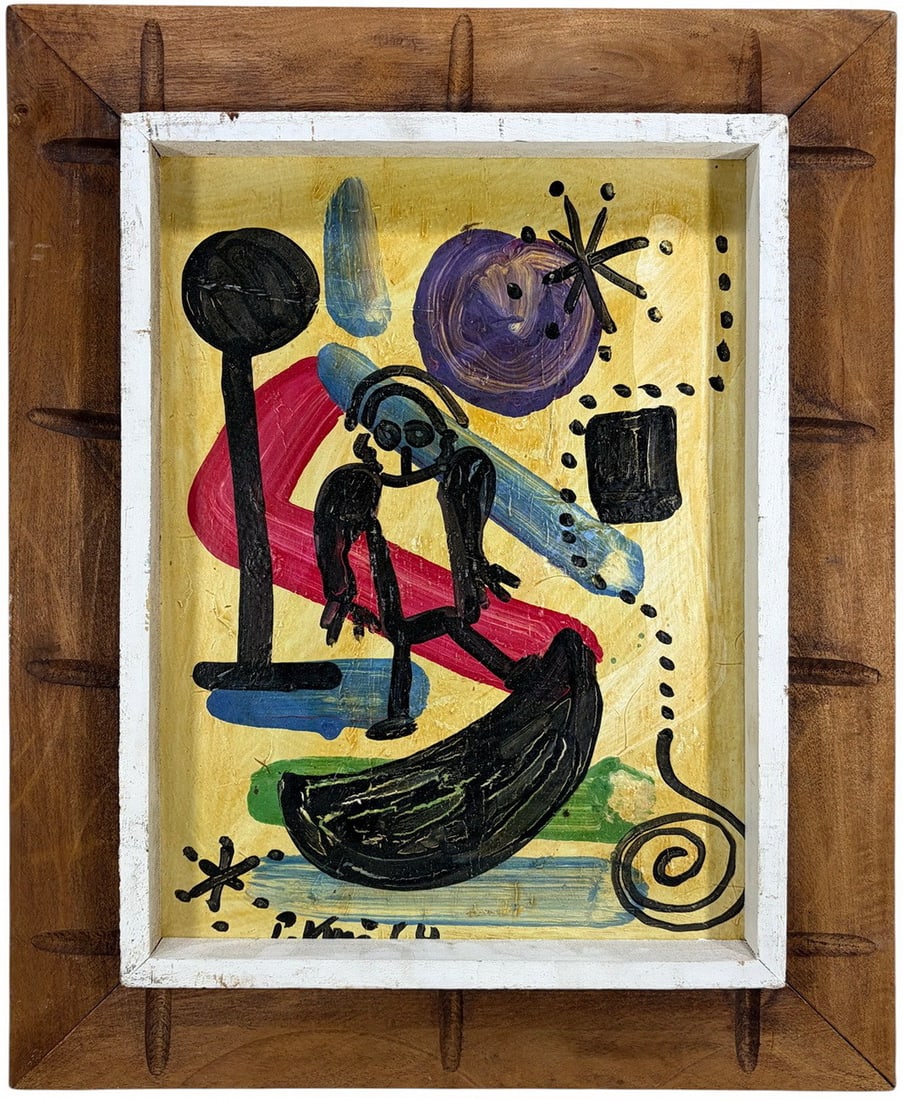 Peter Keil B.1942 German Oil Painting on Canvas (1 of 4)