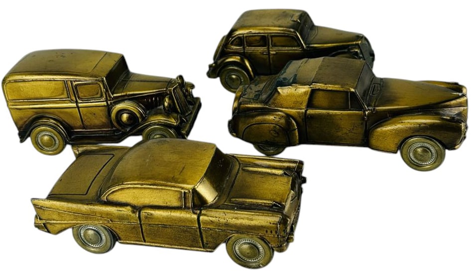 Banthrico Ford Taxi Lincoln Sedan Metal Car Banks (1 of 19)