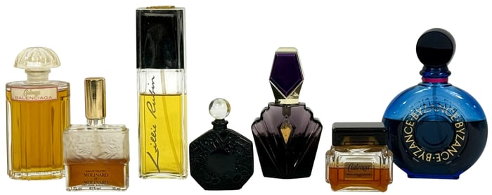 Vintage Perfume Bottles Balenciaga, Lalique & More