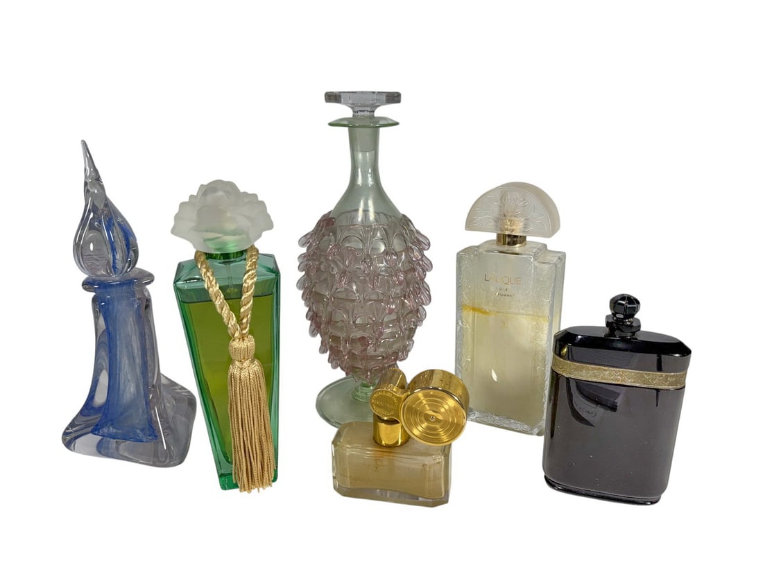 Lalique Marcel Franck & Other Perfume Bottles 6pcs (1 of 7)