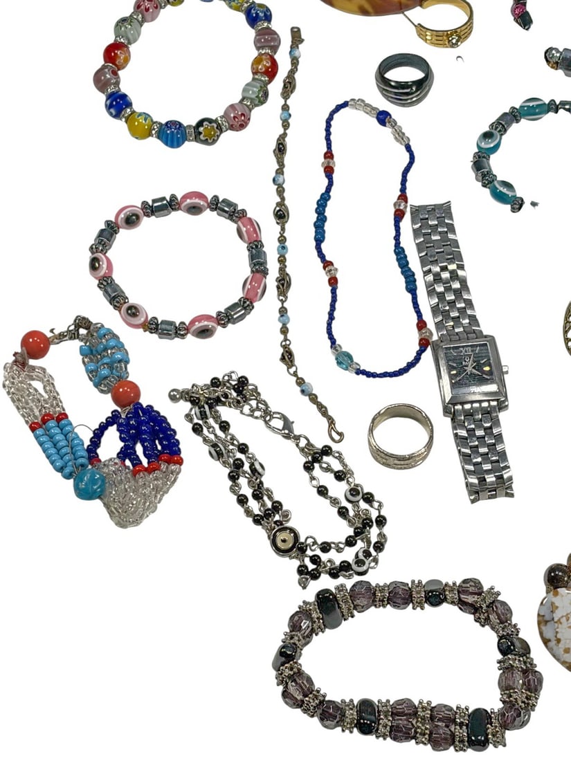 Bulova & Guess Watches & Costume Jewelry 54pc LOT - 7