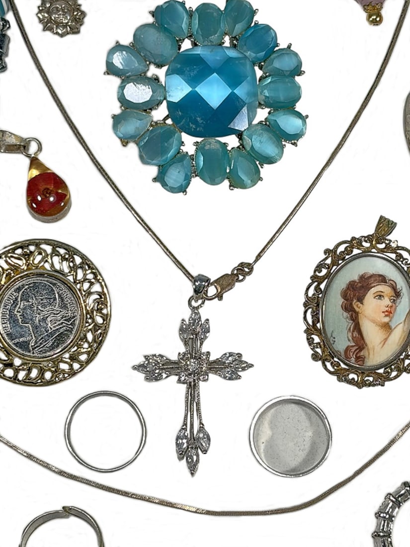 Bulova & Guess Watches & Costume Jewelry 54pc LOT - 8