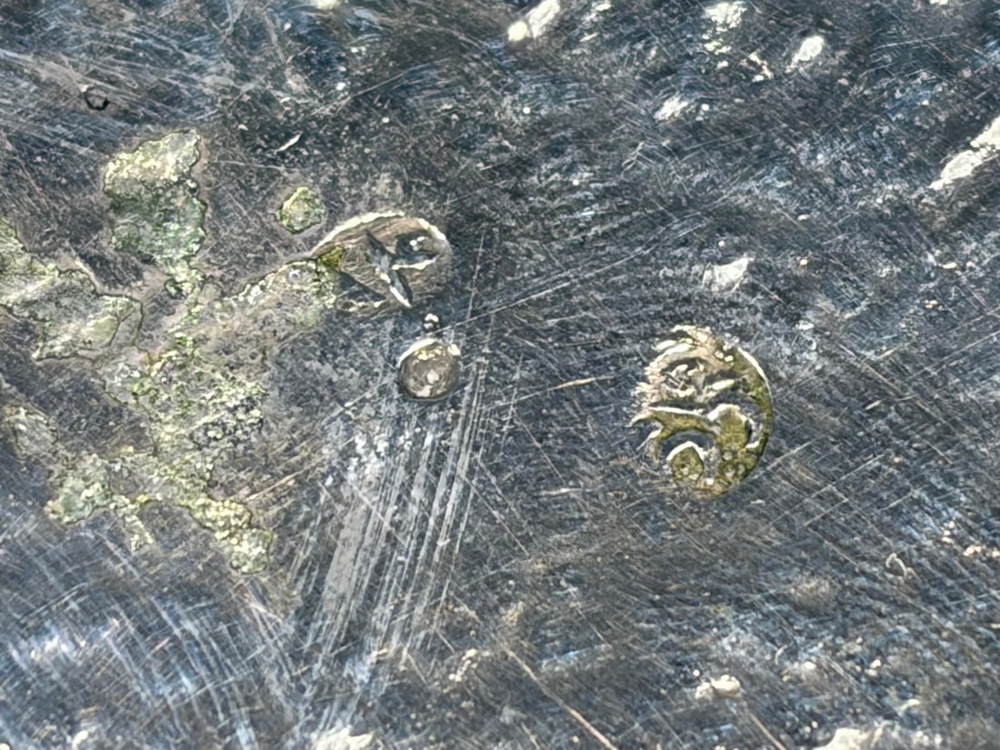 Vintage Persian 875 Silver Ashtrays 2pc LOT - 7