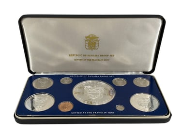 Republic of Panama 1982 Proof Coin Set