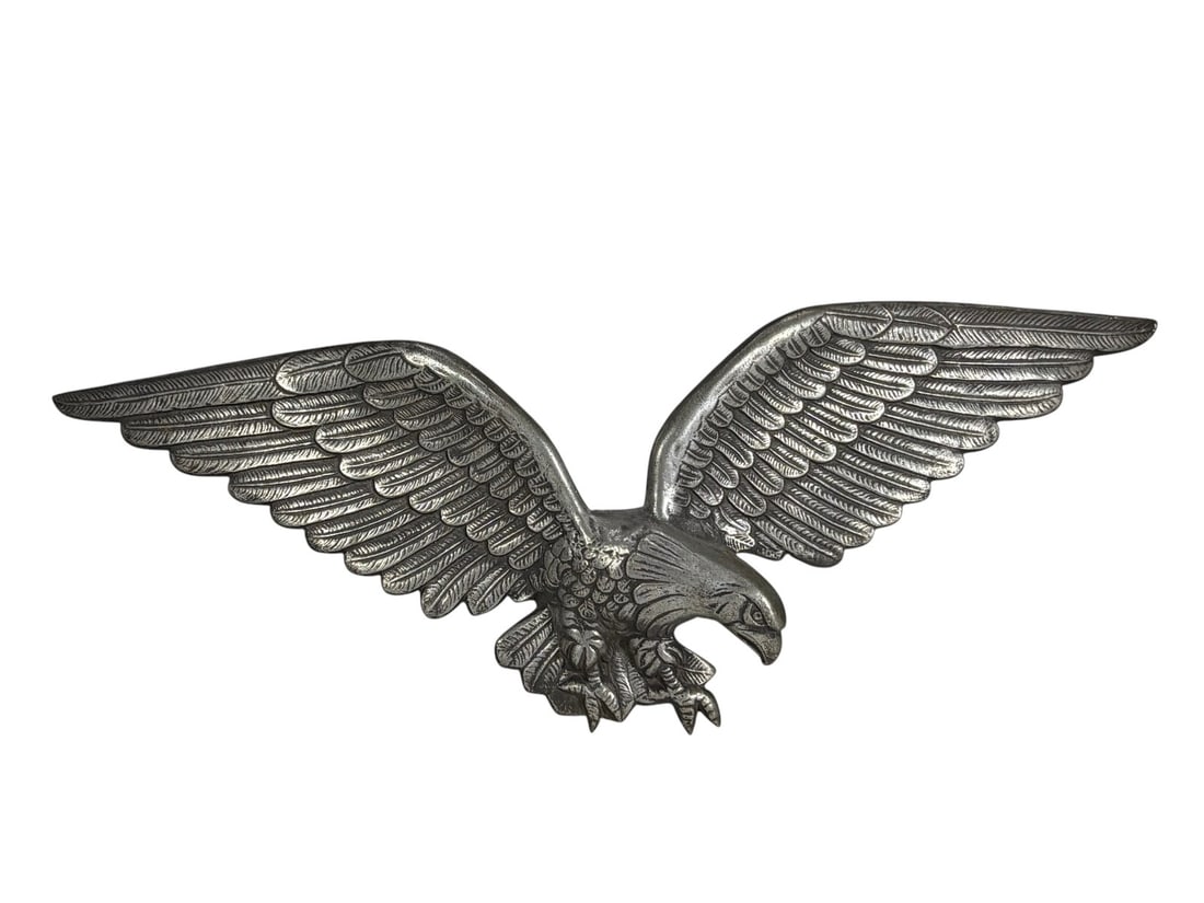 Whitehall 1973 Decorative Metal Eagle Plaque (1 of 4)