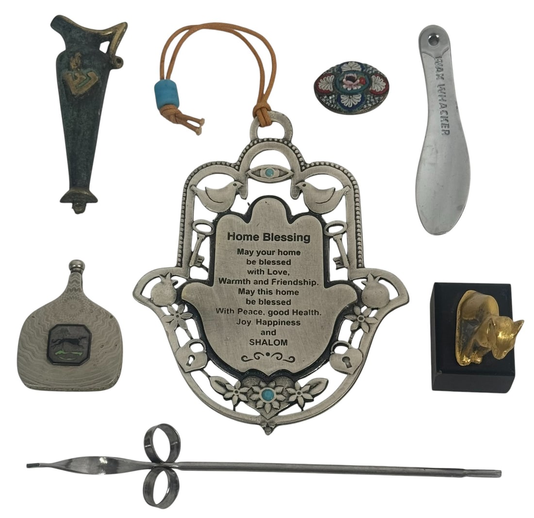 Judaica & Decorative Miniature Objects 7pc LOT (1 of 7)