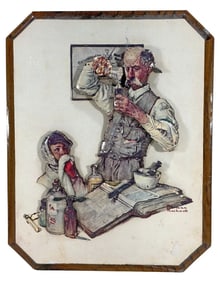 Norman Rockwell The Apothecary 3-D Print
