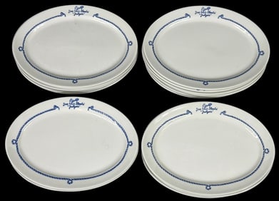 Mayer China Joe Sheets? Judge?s Nautical Platters