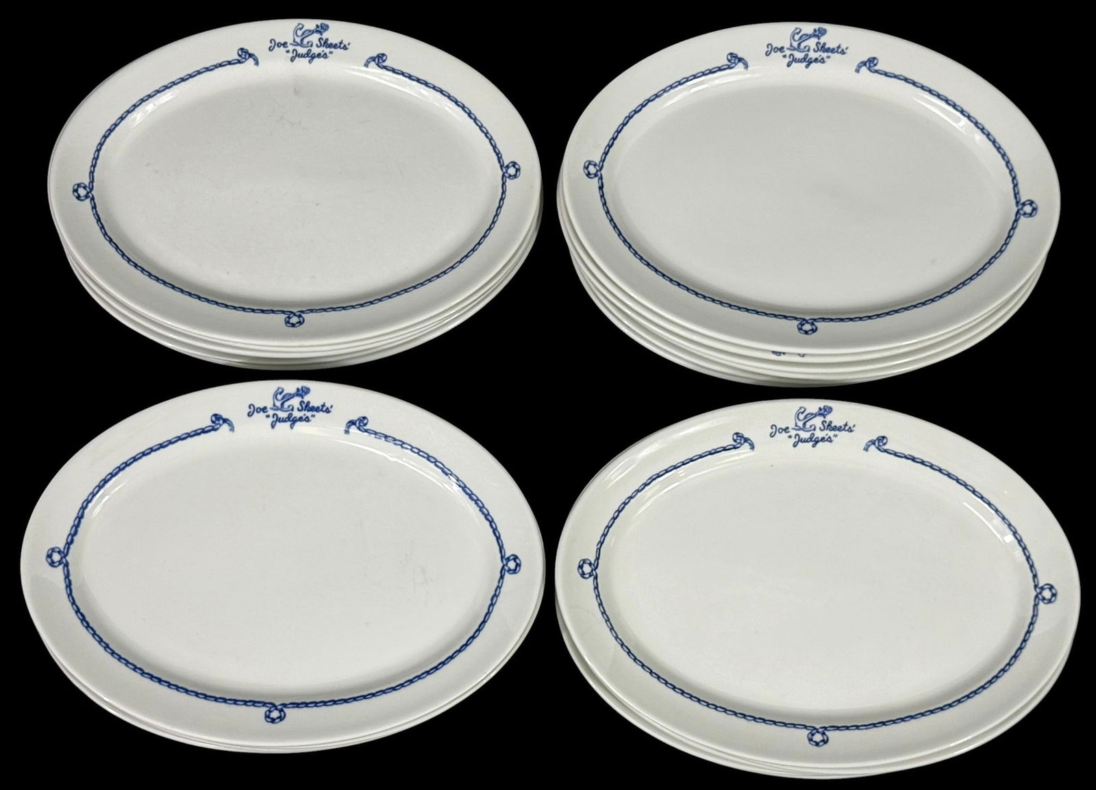 Mayer China Joe Sheets? Judge?s Nautical Platters (1 of 6)