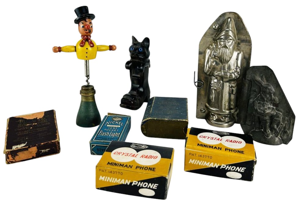 Miniman Phone Corkscrew Molds & Playing Cards LOT (1 of 10)