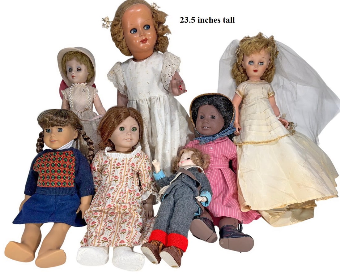 Liala Italy, Pleasant Co & Others Dolls 7pc LOT (1 of 8)