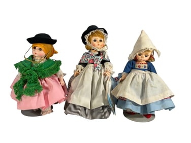 Alexander Doll Co & Other Girl Dolls 3pc LOT