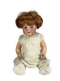 Simon & Halbig Germany Bisque Girl Doll