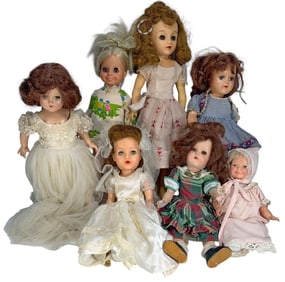 Ideal Doll Company American Girl Dolls 7pc LOT