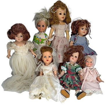 Ideal Doll Company American Girl Dolls 7pc LOT Ideal Doll Company American Girl Dolls 7pc LOT