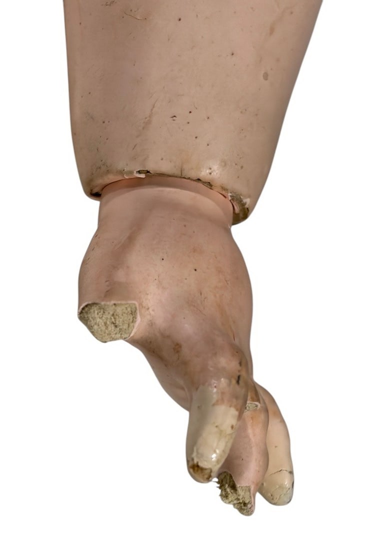 Simon & Halbig German Bisque Porcelain Girl Doll - 4