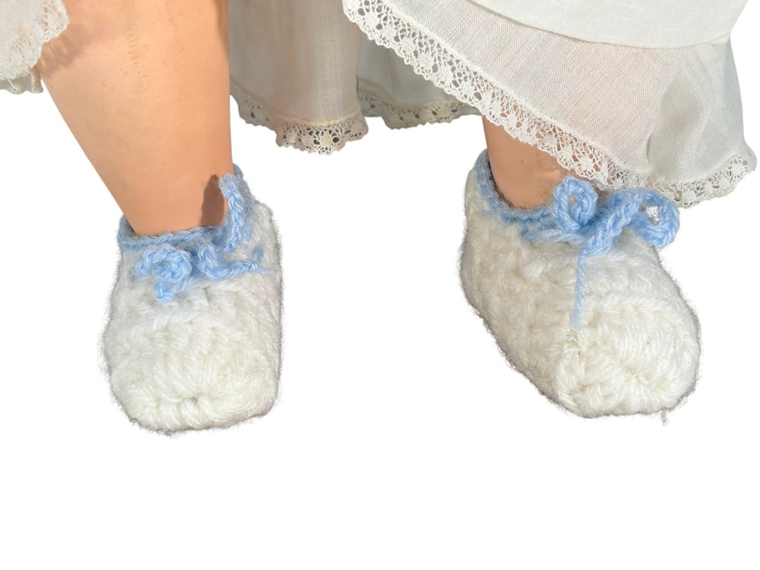 Simon & Halbig German Bisque Porcelain Girl Doll - 5