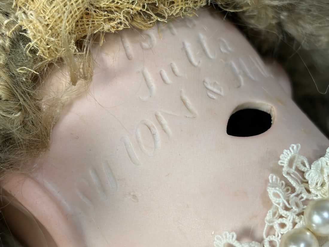 Simon & Halbig German Bisque Porcelain Girl Doll - 7