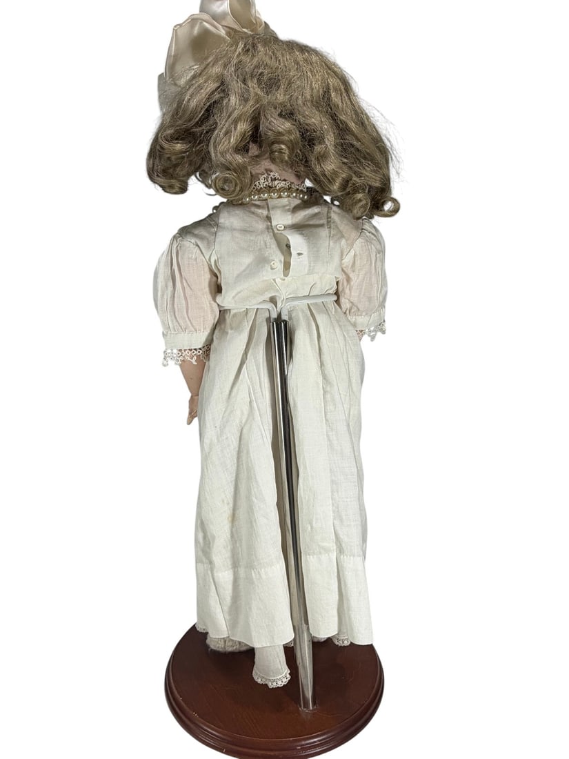 Simon & Halbig German Bisque Porcelain Girl Doll - 8