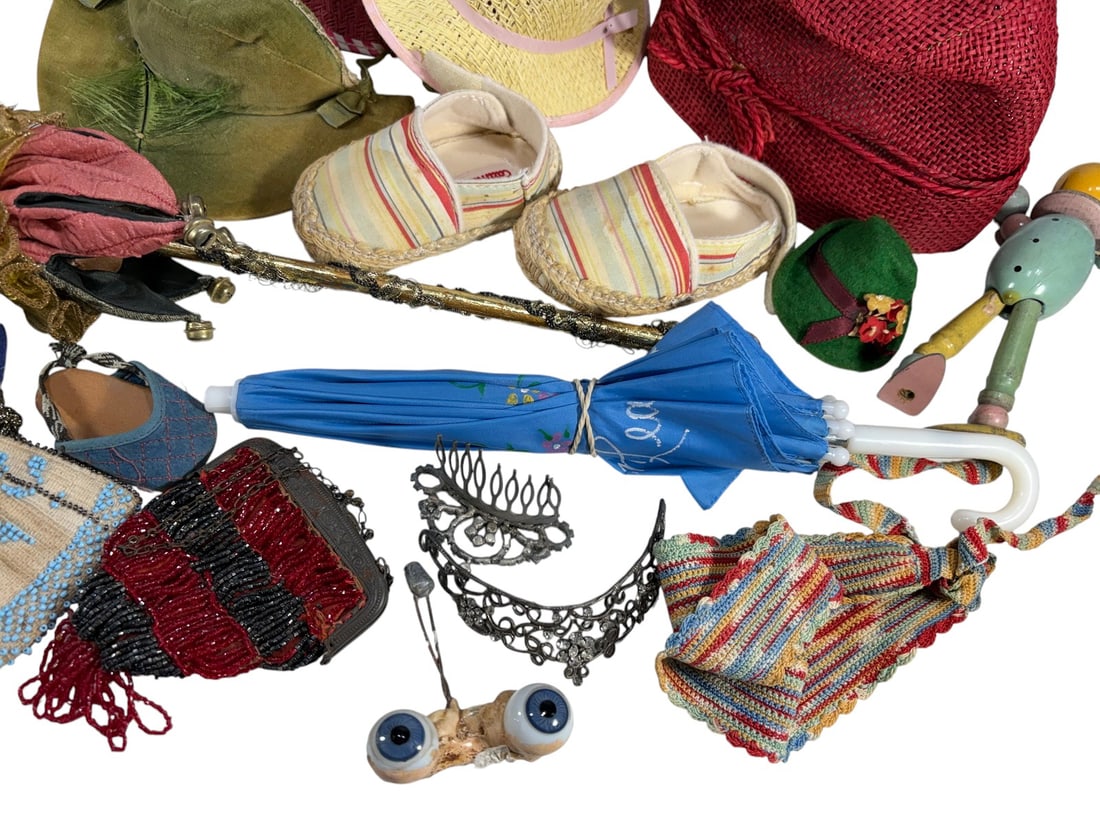 Doll Hats, Shoes & Other Accessories 31pc LOT - 4