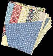 Cotton Hand Sewn Patchwork Quilt Blanket " x ": Additional lot information coming soon!Condition: Good overall condition having normal related wear, consistent with age. Note: This condition statement is provided as a courtesy and reflects an